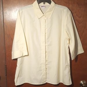 NWOT American Sweetheart Button Down Tee Shirt